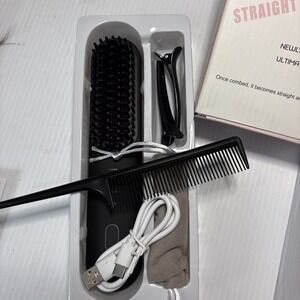 Mini Hair Brush Cordless Hair Straightener - Brand New In Box